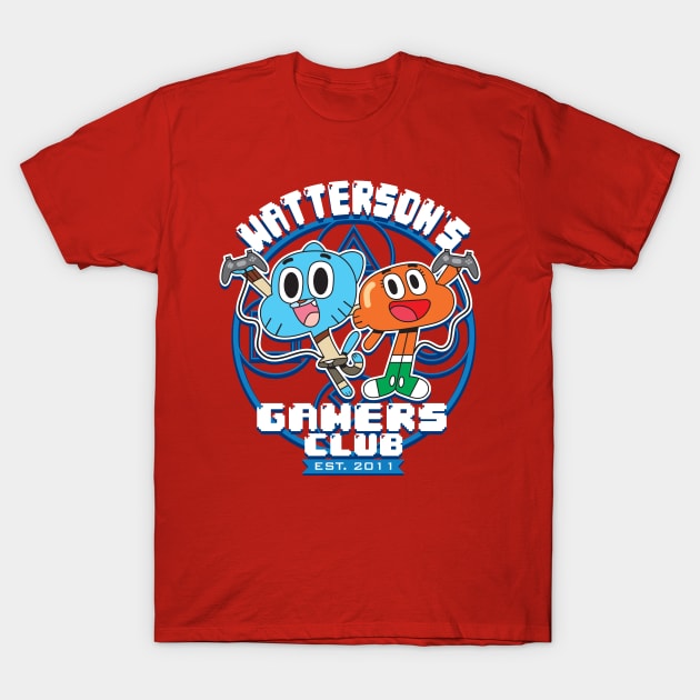 Watterson's Gamers Club T-Shirt by MatamorosGraphicDesign